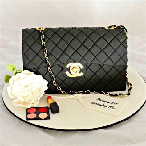 Chanel purse cake template